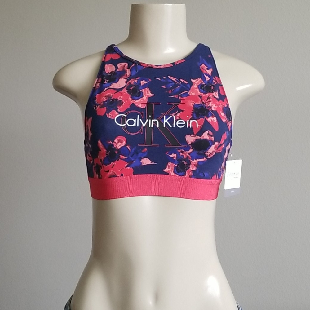 Calvin Klein Floral Bralette QF1642 Sports Bra